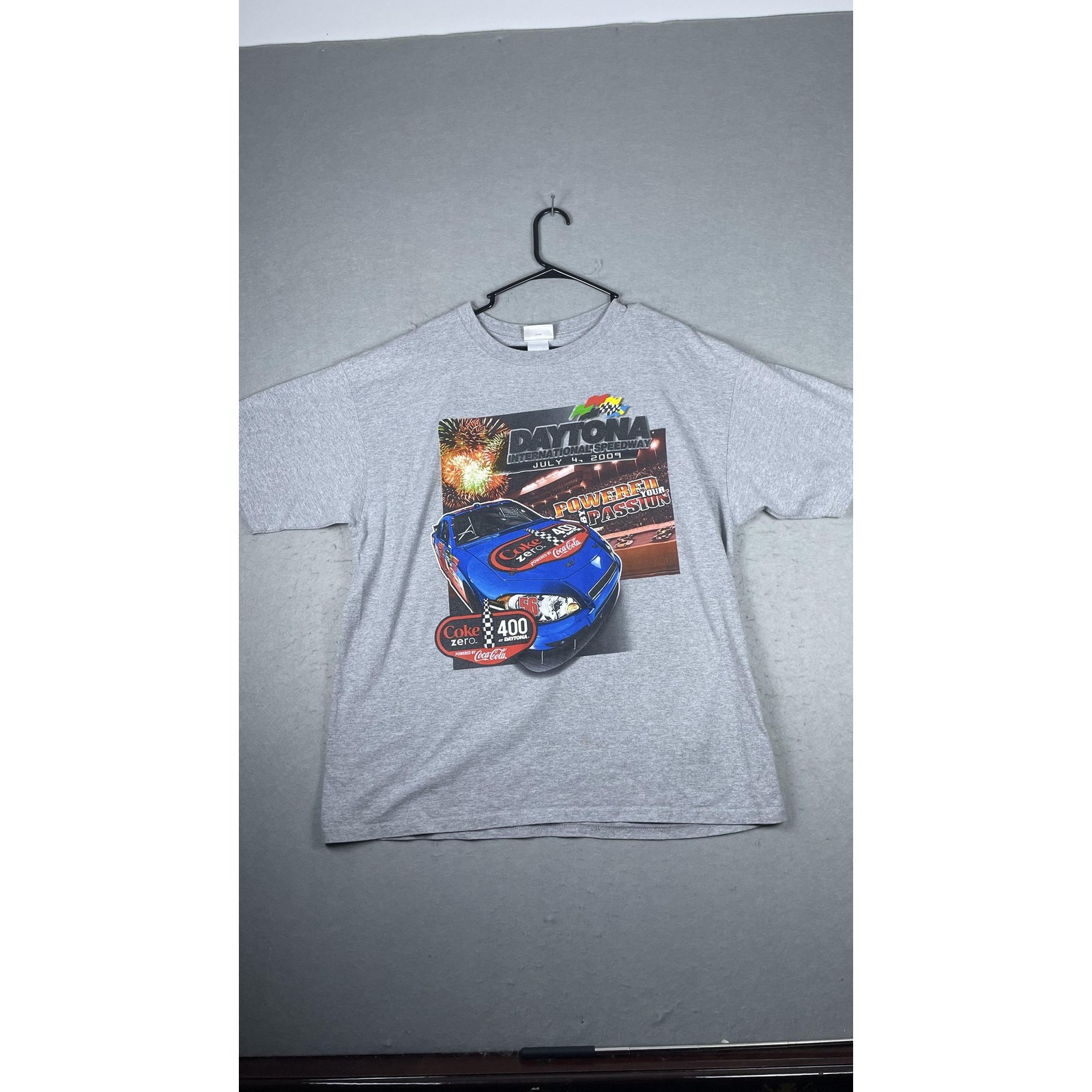 Daytona International Speedway Shirt Mens 2xl Nascar Racing Coke Zero 400 2009